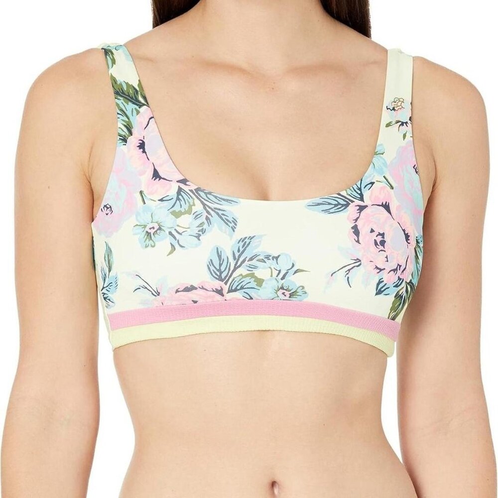 Maaji Reversable Floral Print Bikini Top 🩷